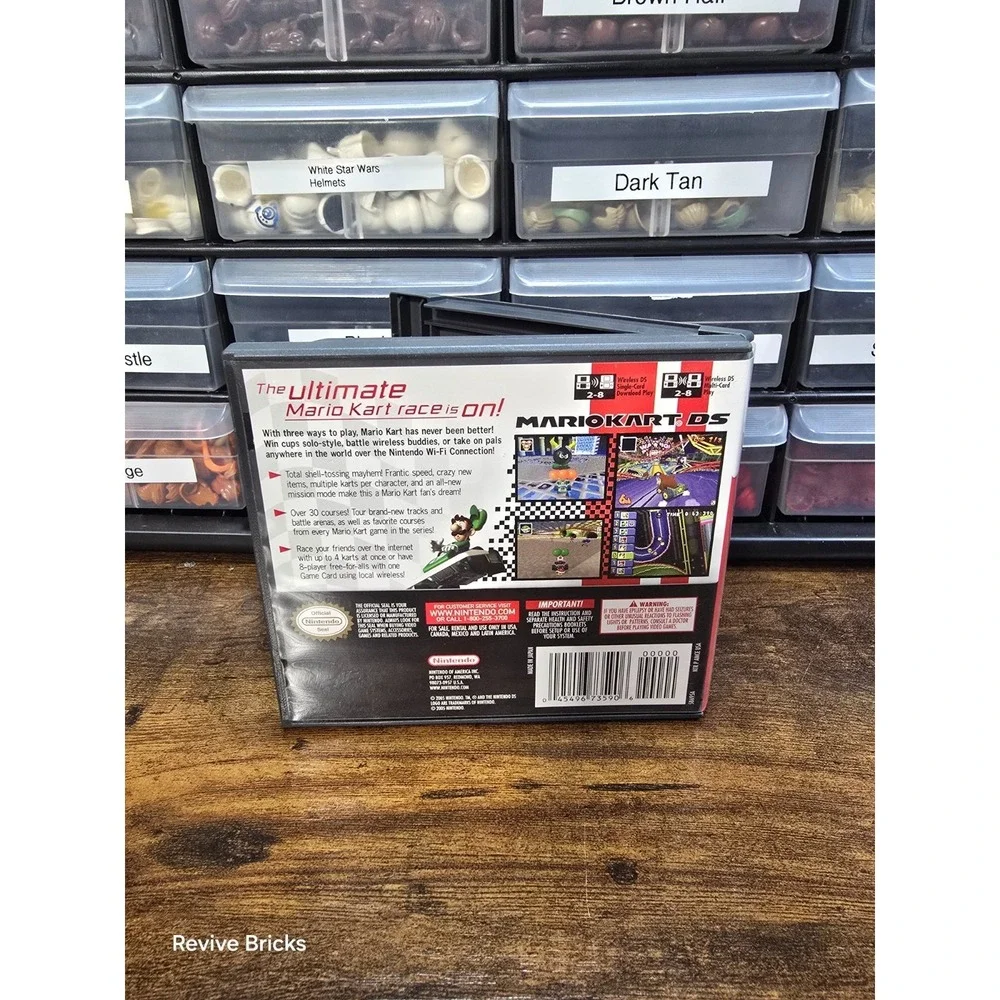 Mario Kart DS ( Nintendo DS,‎ 2005) CIB Complete Tested Working Great Condition